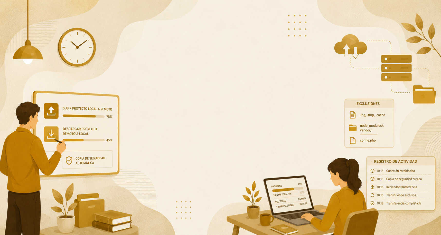 Subir una web al servidor es fácil hasta que sobrescribes el fichero que no tocaba